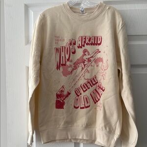 Who’s afraid of little old me Taylor swift crew sweatshirt